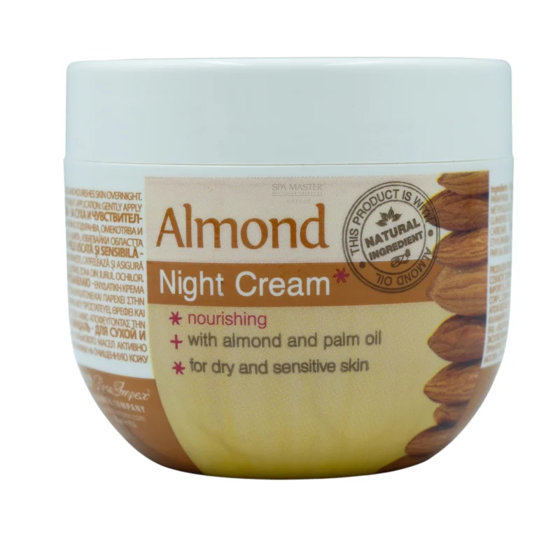 Regal Almond Ενυδατική Κρέμα Προσώπου Νύχτας 100ml – Θρέψη & Αναδόμηση για Ξηρές και Ευαίσθητες Επιδερμίδες - Image 2