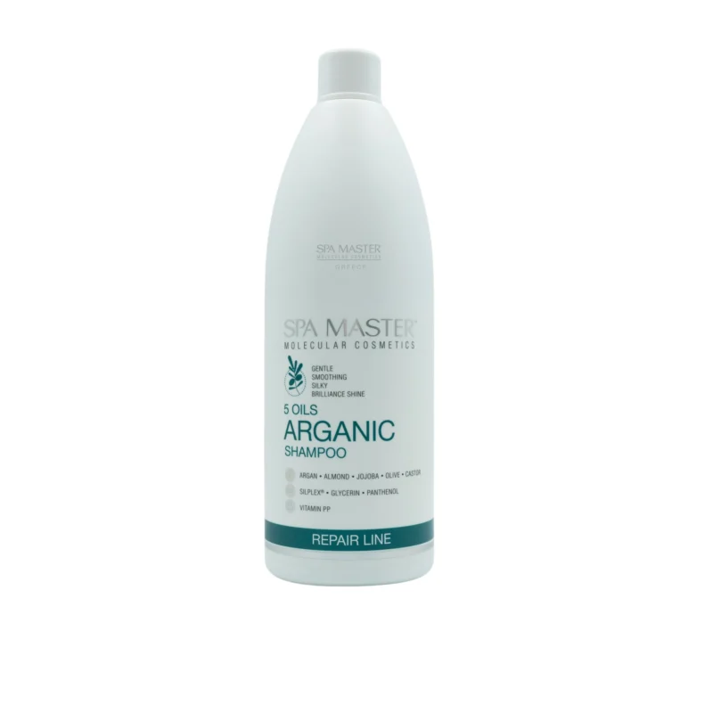 Spa Master Argan & 5 Oils Total Repair Shampoo 970ml – Σαμπουάν Ολικής Επανόρθωσης με Έλαιο Argan & 5 Έλαια