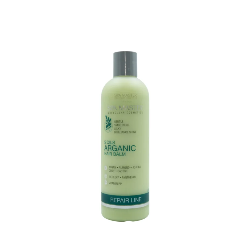 Spa Master Argan Repair Hair Balm 330ml – Επανορθωτικό Βάλσαμο Μαλλιών με 5 Έλαια & Κερατίνη