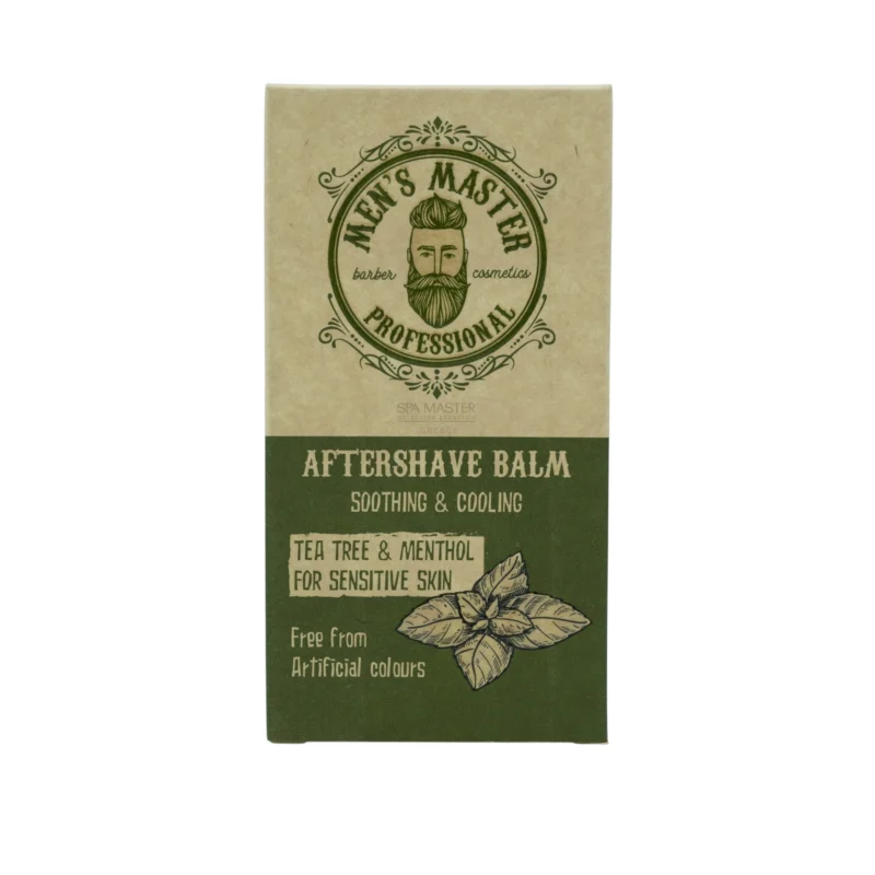 MEN’S MASTER "Tea Tree and Menthol" Aftershave Balm – Καταπραϋντικό Bάλσαμο Μετά το Ξύρισμα - Image 4