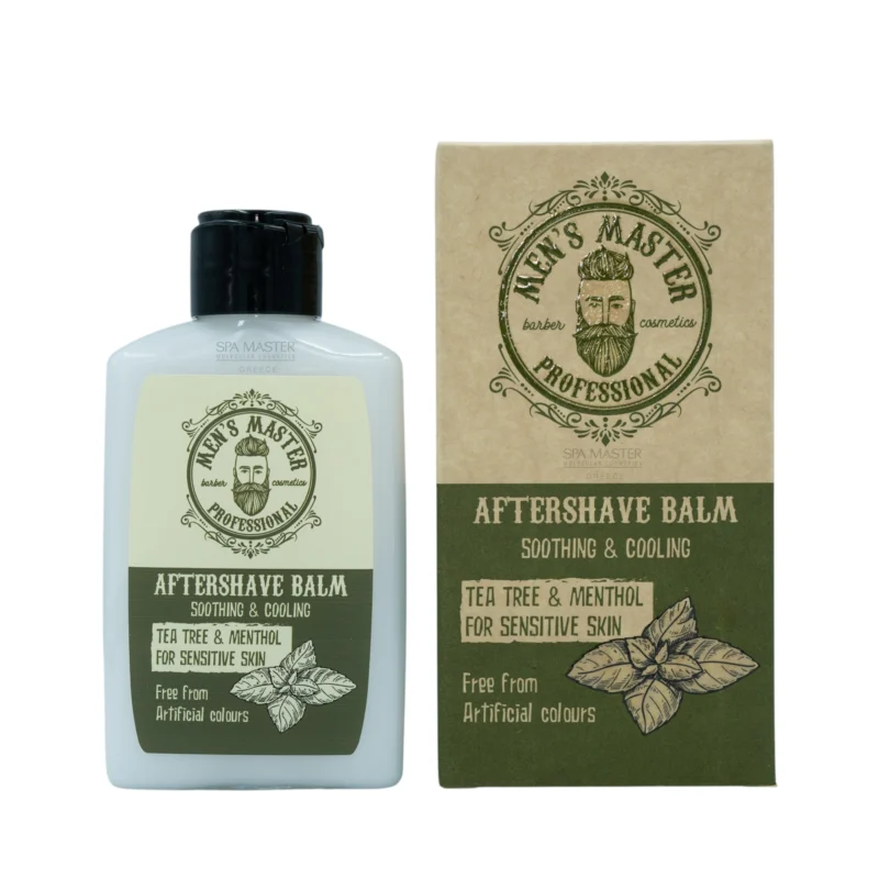 MEN’S MASTER "Tea Tree and Menthol" Aftershave Balm – Καταπραϋντικό Bάλσαμο Μετά το Ξύρισμα - Image 2