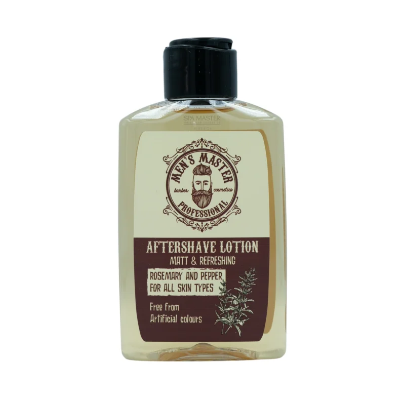MEN’S MASTER Aftershave Lotion "Rosemary and Red Pepper" – Αναζωογονητική Λοσιόν Ξυρίσματος για Τόνωση & Φρεσκάδα - Image 4