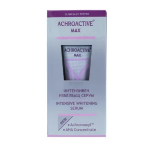 Achroactive Max Whitening Serum 20ml – Εντατικός Ορός Λεύκανσης για Ομοιόμορφο και Λαμπερό Τόνο Δέρματος