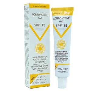 Achroactive Max Whitening Face & Body Cream SPF 15 45 ml – Λευκαντική Κρέμα Προσώπου & Σώματος με SPF 15