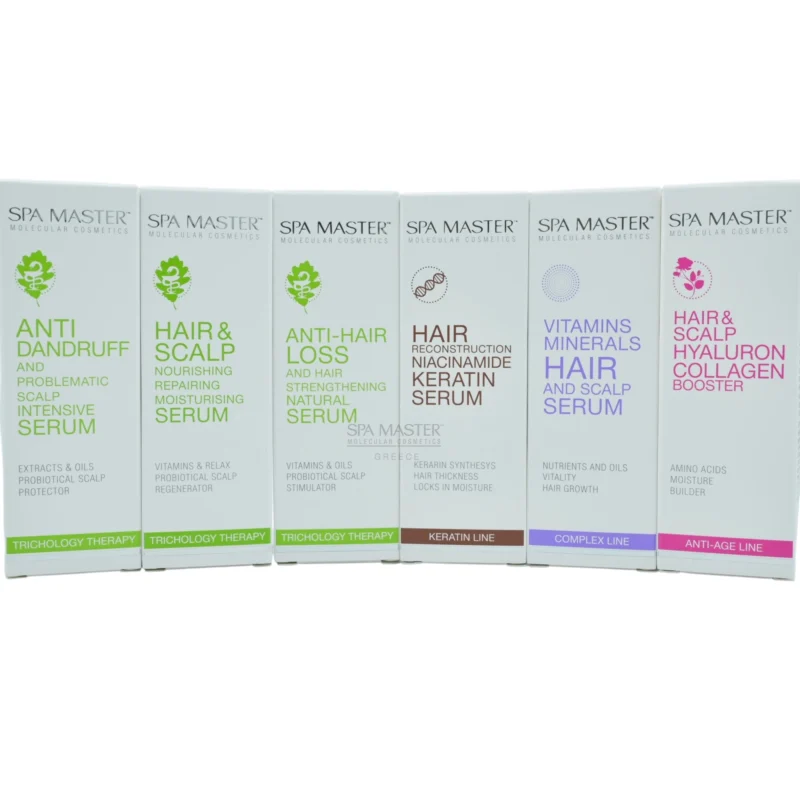 SPA MASTER Hair Reconstruction Niacinamide Keratin Serum 45ml – Ορός αναδόμησης με κερατίνη & νιασιναμίδη για ενίσχυση και πυκνότητα - Image 10