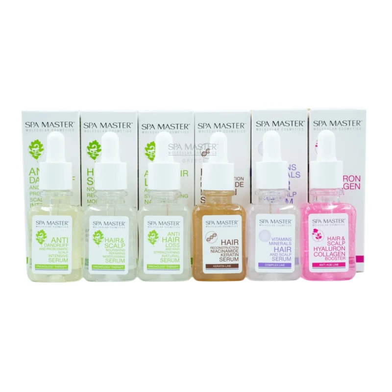 SPA MASTER Hair Reconstruction Niacinamide Keratin Serum 45ml – Ορός αναδόμησης με κερατίνη & νιασιναμίδη για ενίσχυση και πυκνότητα - Image 9