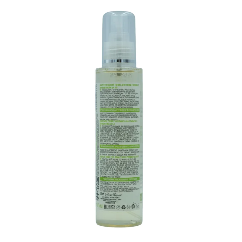 Spa Master PROBIOTICAL ENERGY TONIC 135ml – Ενεργητικό Τονωτικό Τριχωτού με Προβιοτικά - Image 3