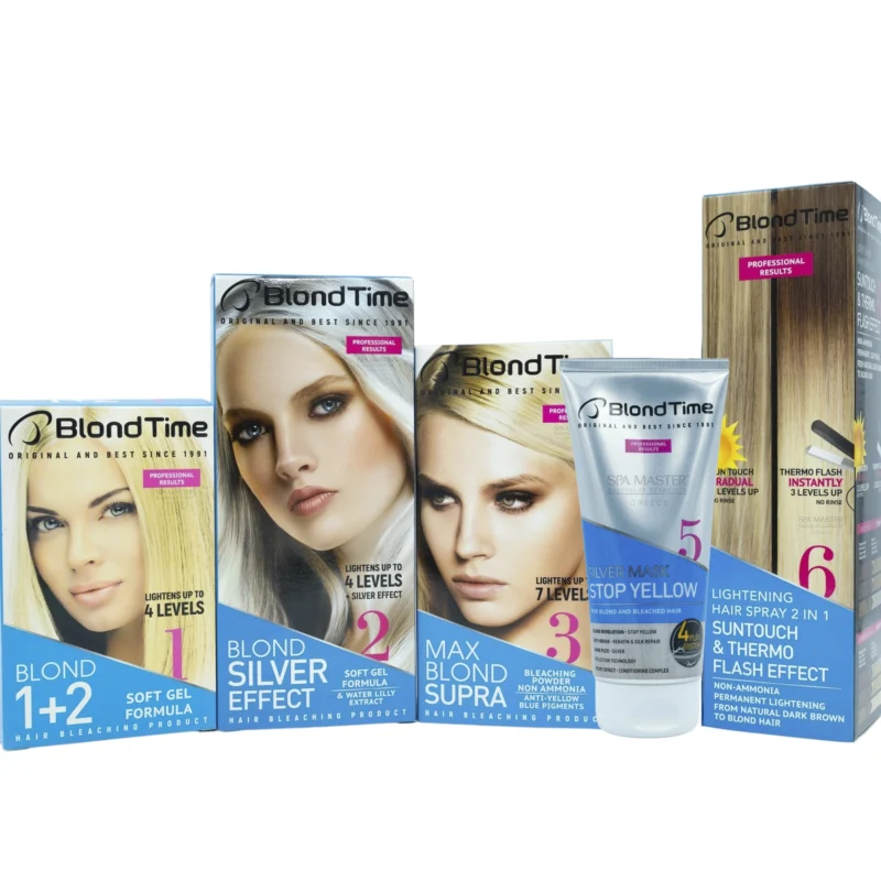 Blond Time Suntouch & Thermo Effect Hair Lightening Spray 150ml – Ξανθιστικό Spray Μαλλιών χωρίς Αμμωνία με Φυσική & Θερμική Δράση - Image 9