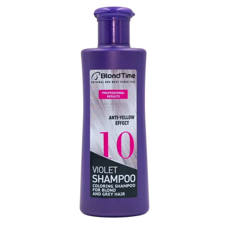 Blond Time Violet Shampoo N10 150ml – Σαμπουάν Κατά του Κιτρινίσματος για Ξανθά & Γκρίζα Μαλλιά