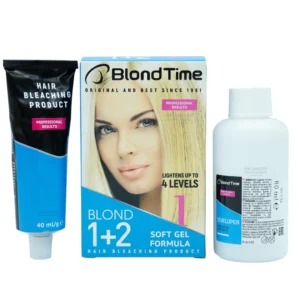 Blond Time 1+2 Hair Lightening System – Σύστημα Ξανοίγματος Μαλλιών έως και 4 Τόνους