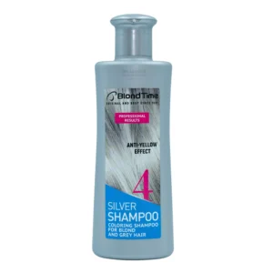 Blond Time Silver Shampoo N4 150ml – Σαμπουάν Κατά του Κιτρινίσματος για Ξανθά & Γκρίζα Μαλλιά