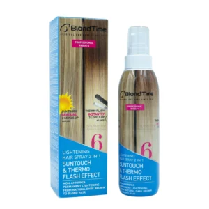 Blond Time Suntouch & Thermo Effect Hair Lightening Spray 150ml – Ξανθιστικό Spray Μαλλιών χωρίς Αμμωνία με Φυσική & Θερμική Δράση