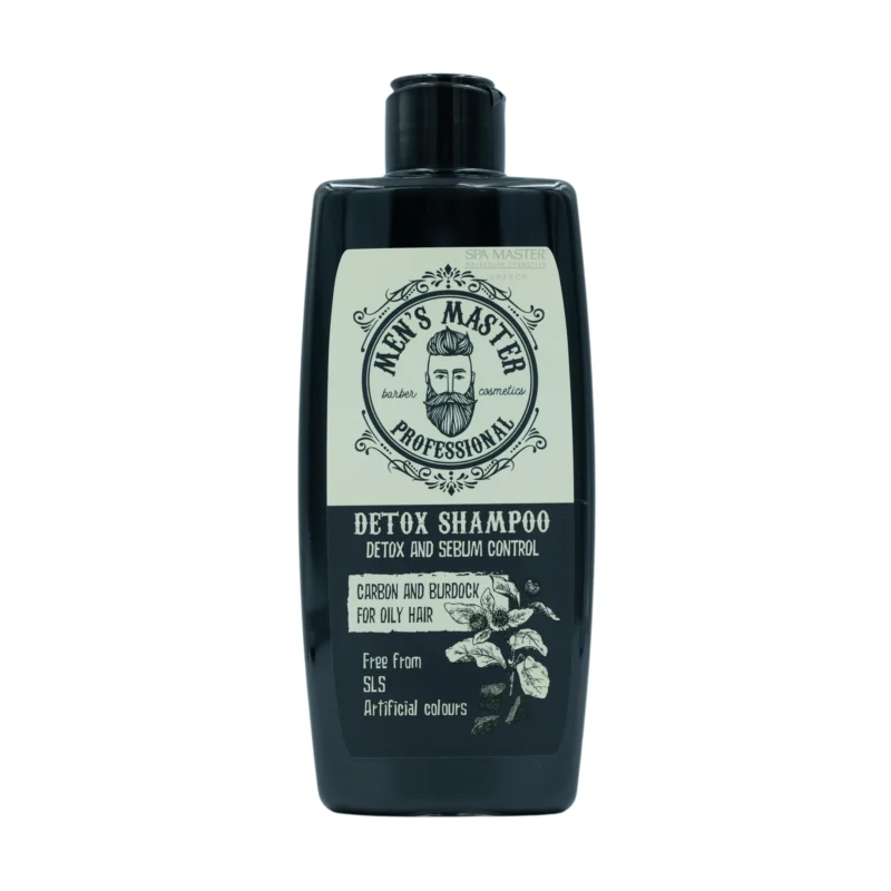 Men’s Master Detox Shampoo – Ενεργός Άνθρακας & Κολλιτσίδα Έλεγχος Σμήγματος για Απόλυτα Καθαρά Μαλλιά - Image 4