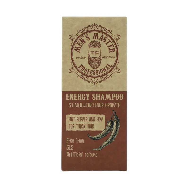 MEN’S MASTER Energy Shampoo – Τονωτικό Σαμπουάν Κατά της Τριχόπτωσης για Άνδρες - Image 3