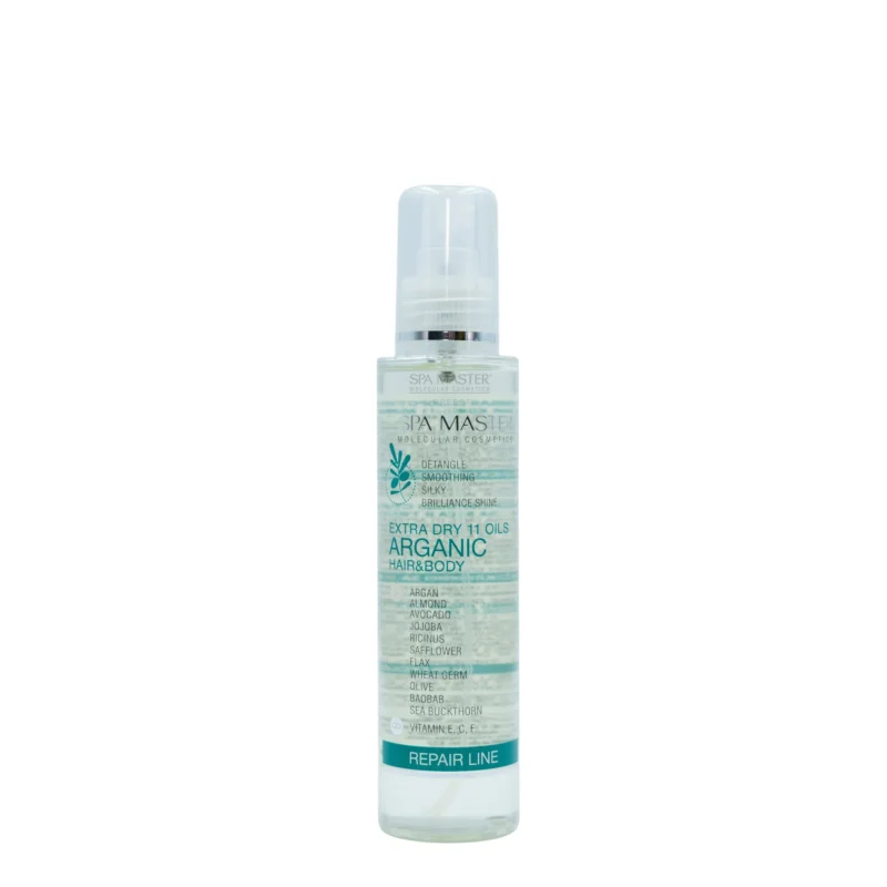 Spa Master EXTRA DRY 11 OILS ARGANIC 135ml – Επανορθωτικό Έλαιο Argan με 11 Έλαια για Μαλλιά & Σώμα