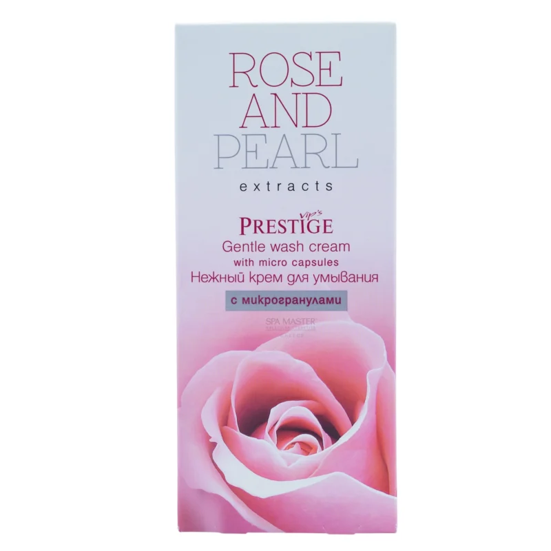 Vip's Prestige Rose & Pearl Gentle Wash Cream with Microcapsules 100ml – Απαλή Κρέμα Καθαρισμού με Μικροκάψουλες για Λάμψη και Θρέψη - Image 2