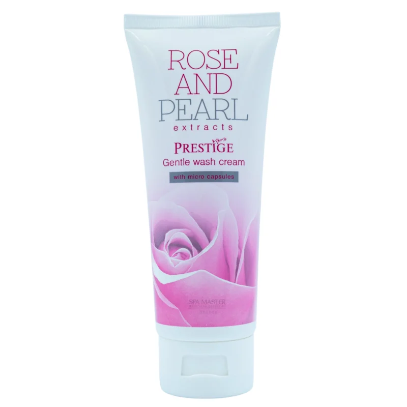 Vip's Prestige Rose & Pearl Gentle Wash Cream with Microcapsules 100ml – Απαλή Κρέμα Καθαρισμού με Μικροκάψουλες για Λάμψη και Θρέψη - Image 4