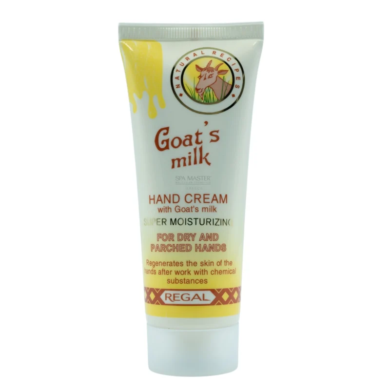 Regal Goat Milk Hand Cream 75ml – Ενυδατική Κρέμα Χεριών με Κατσικίσιο Γάλα για Θρέψη & Προστασία