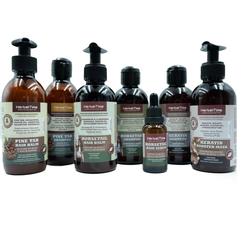Herbal Time Pine Tar Shampoo 240ml – Καταπραϋντικό & Ενυδατικό Σαμπουάν με Φυσική Πίσσα Πεύκου - Image 4