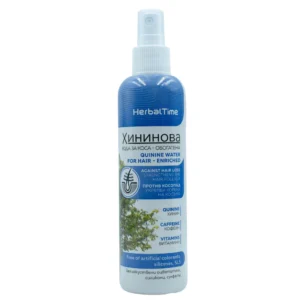 Herbal Time Quinine Hair Water - Enriched 200ml | Ισχυρή Θεραπεία Τριχόπτωσης με Κινίνη & Ενεργά Συστατικά Αναγέννησης