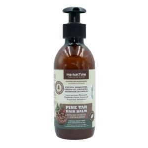 Herbal Time Pine Tar Hair Balm 240ml | Καταπραϋντικό Bάλσαμο Μαλλιών με Πίσσα Πεύκου για Ενυδάτωση & Ανάπλαση