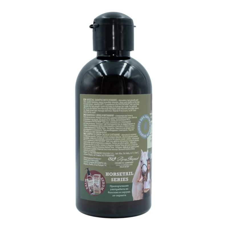 Herbal Time Horsetail Shampoo 240ml | Σαμπουάν με Εκχύλισμα Αλογοουράς για Διέγερση Ανάπτυξης & Κατά της Τριχόπτωσης - Image 2