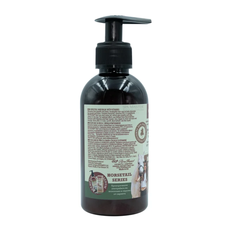 Herbal Time Horsetail Hair Balm 240ml | Bάλσαμο Μαλλιών με Εκχύλισμα Αλογοουράς για Διέγερση Ανάπτυξης & Κατά της Τριχόπτωσης - Image 2