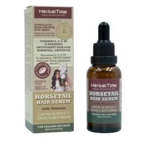 Herbal Time Horsetail Hair Serum | Ορός Ενδυνάμωσης & Διέγερσης Ανάπτυξης Μαλλιών κατά της Τριχόπτωσης