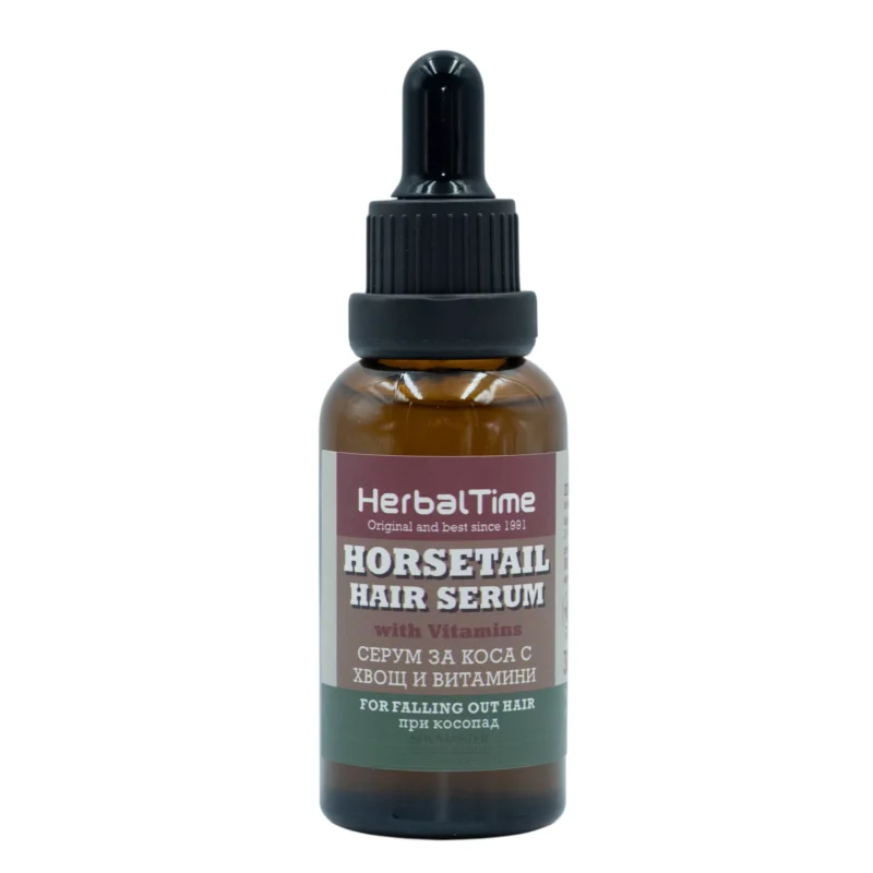 Herbal Time Horsetail Hair Serum | Ορός Ενδυνάμωσης & Διέγερσης Ανάπτυξης Μαλλιών κατά της Τριχόπτωσης - Image 3