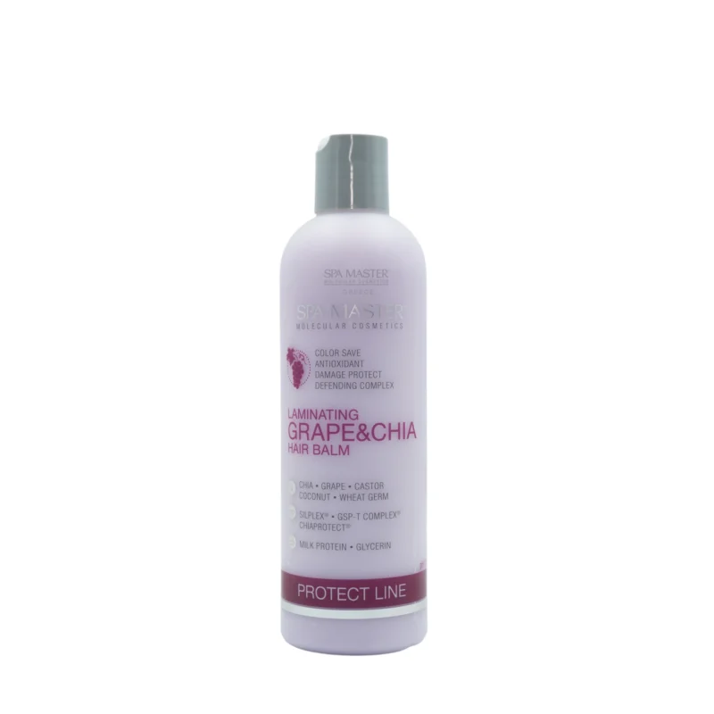Spa Master Laminating Grape & Chia Hair Balm 330ml – Conditioner Προστασίας Χρώματος για Βαμμένα Μαλλιά
