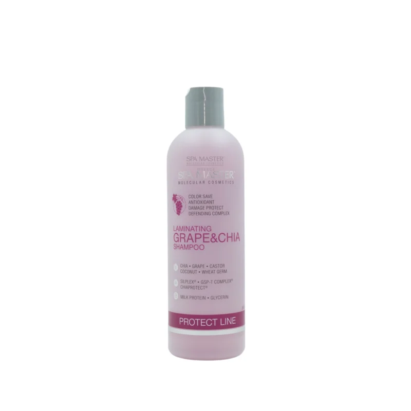 Spa Master Laminating Grape & Chia Shampoo 330ml – Σαμπουάν Προστασίας Χρώματος για Βαμμένα Μαλλιά
