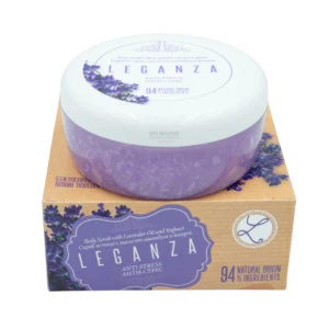 Leganza Anti-Stress Body Scrub with Lavender Oil & Yoghurt 240g – Scrub Σώματος με Έλαιο Λεβάντας & Γιαούρτι +20% Bonus