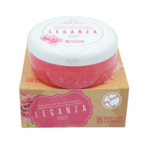 Body Scrub Έλαιο Τριαντάφυλλο και Γιαούρτι - Passion +20% bonus Leganza 240g