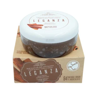 Leganza Magnetic Body Scrub with Milk & Cinnamon 240g – Scrub Σώματος με Γάλα & Κανέλα +20% Bonus