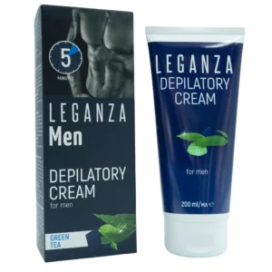 Leganza Men Depilatory Cream 200ml - Αποτριχωτική Κρέμα Ανδρών