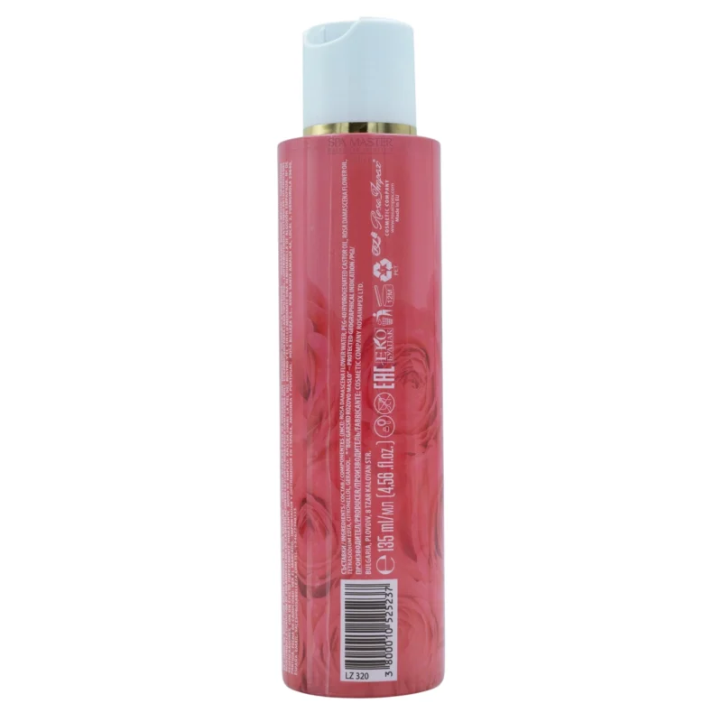 Leganza Rose Water with Rose Oil 135ml – Φυσικό Ροδόνερο με Έλαιο Τριαντάφυλλου για Ενυδάτωση και Τόνωση - Image 3