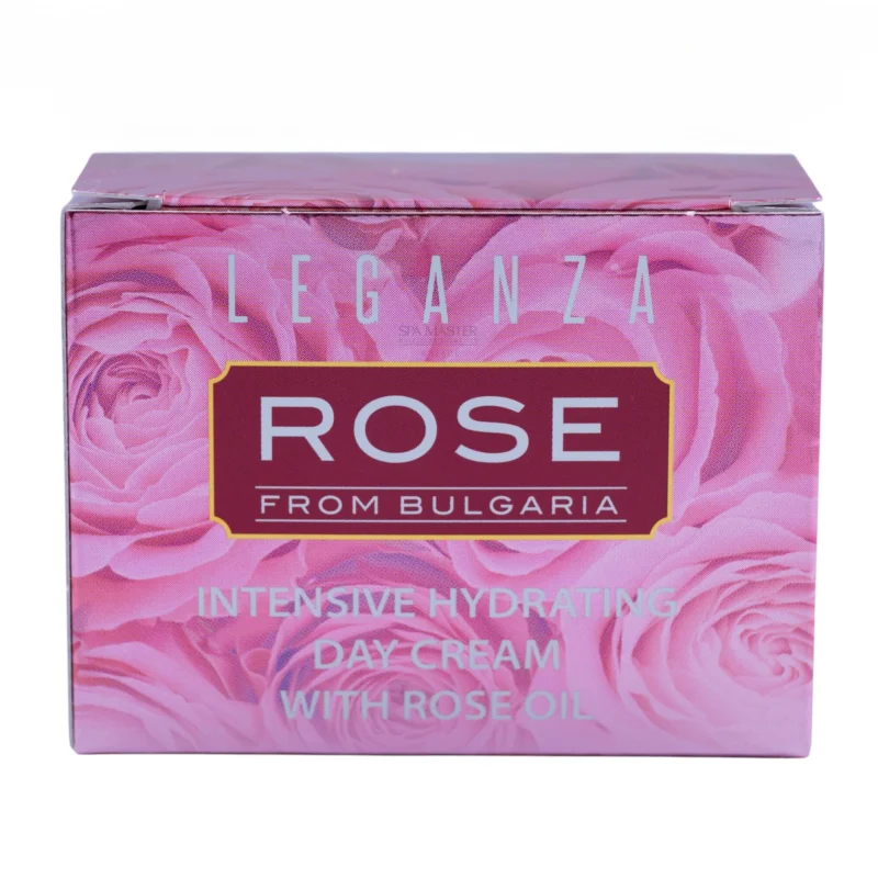 Leganza Rose Intensive Hydrating Day Cream with Rose Oil 45 ml – Ενυδατική Κρέμα Ημέρας με Βουλγαρικό Ροδέλαιο