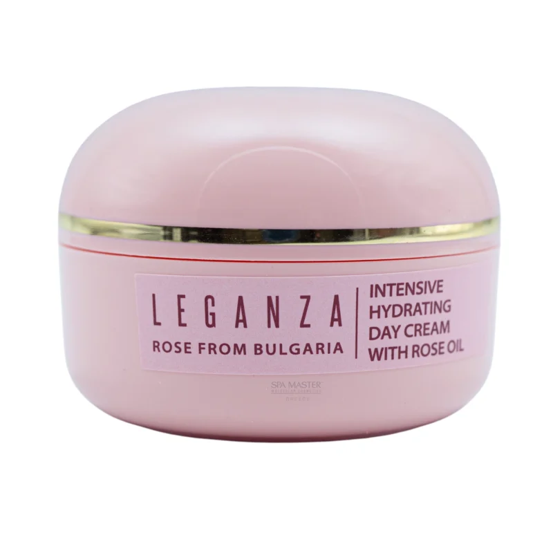 Leganza Rose Intensive Hydrating Day Cream with Rose Oil 45 ml – Ενυδατική Κρέμα Ημέρας με Βουλγαρικό Ροδέλαιο - Image 3