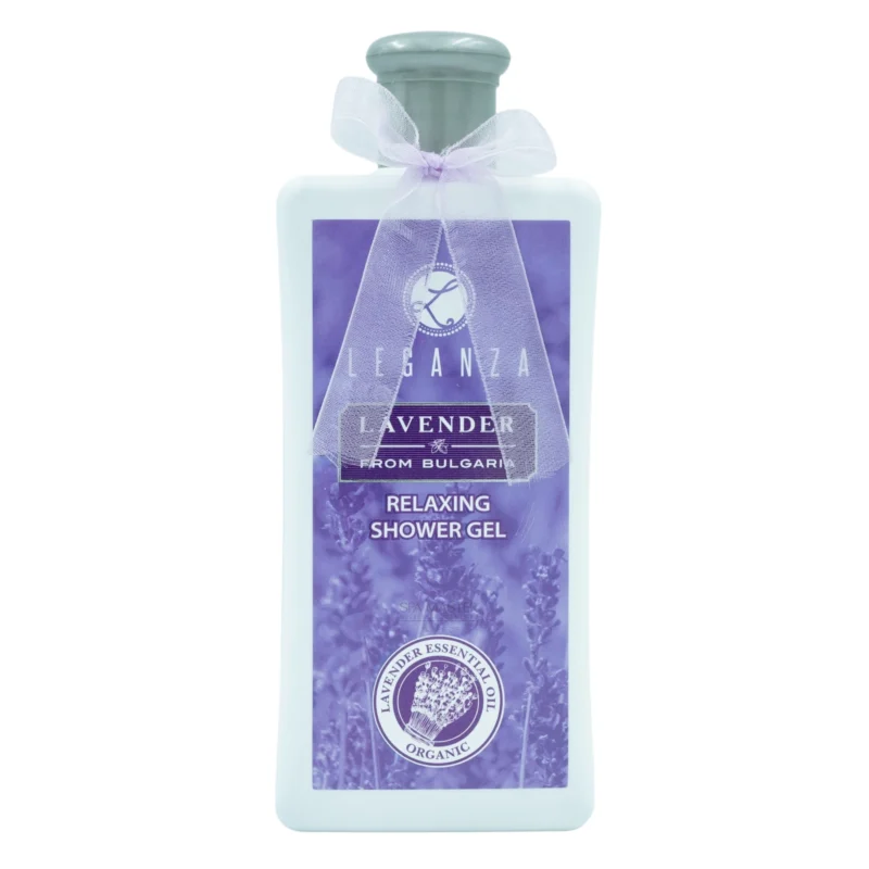 Leganza Lavender Shower Gel 200ml – Καθαριστικό Τζελ Σώματος με Αιθέρια Έλαια Λεβάντας για Καθημερινή Θρέψη & Χαλάρωση