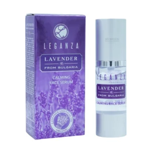 Leganza Lavender Calming Face Serum 30ml – Καταπραϋντικός Ορός Προσώπου με Λεβάντα & Υαλουρονικό Οξύ