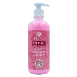 Leganza Rose Liquid Soap 500ml – Υγρό Σαπούνι με Έλαιο Τριανταφύλλου για Καθημερινή Περιποίηση & Ενυδάτωση