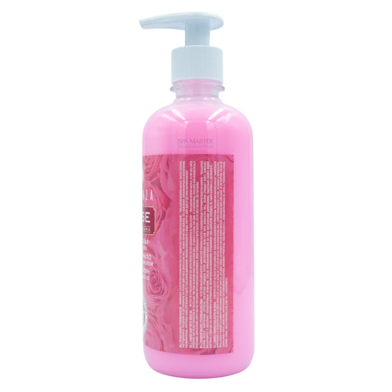 Leganza Rose Liquid Soap 500ml – Υγρό Σαπούνι με Έλαιο Τριανταφύλλου για Καθημερινή Περιποίηση & Ενυδάτωση - Image 3