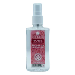 Leganza Rose Water with Rose Oil 100ml – Φυσικό Ροδόνερο με Έλαιο Τριαντάφυλλου για Καθημερινή Τόνωση & Ενυδάτωση