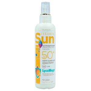 Leganza Sun Protection Body Spray-Emulsion for Children SPF 50+ 200ml – Αντηλιακό Σπρέι Γαλάκτωμα για Παιδιά με LycoMega® & Πολύ Υψηλή Προστασία
