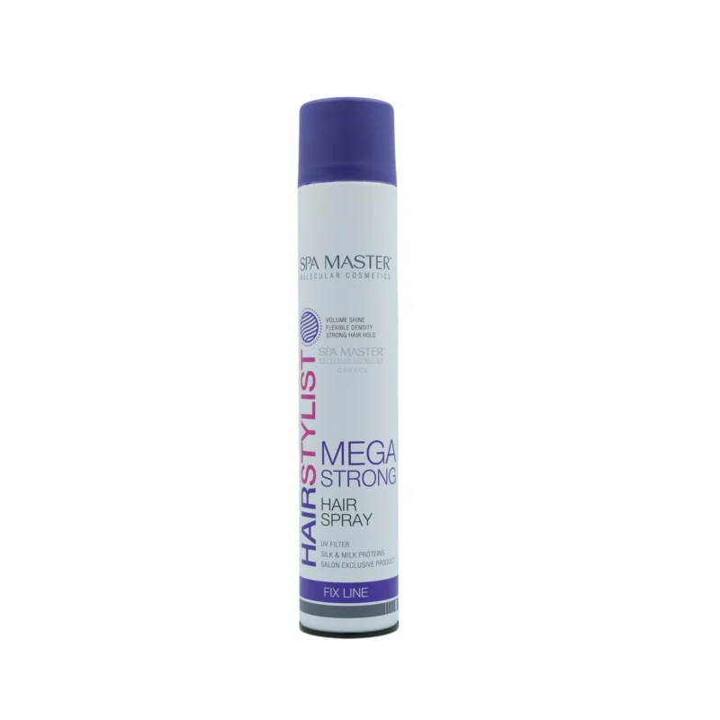 Spa Master Hair Stylist Mega Strong 400ml – Λακ Μαλλιών με Δυνατό Κράτημα & Μετάξι