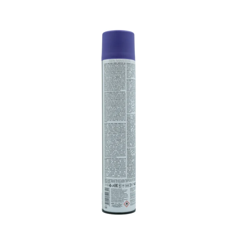 Spa Master Hair Stylist Mega Strong 400ml – Λακ Μαλλιών με Δυνατό Κράτημα & Μετάξι - Image 3