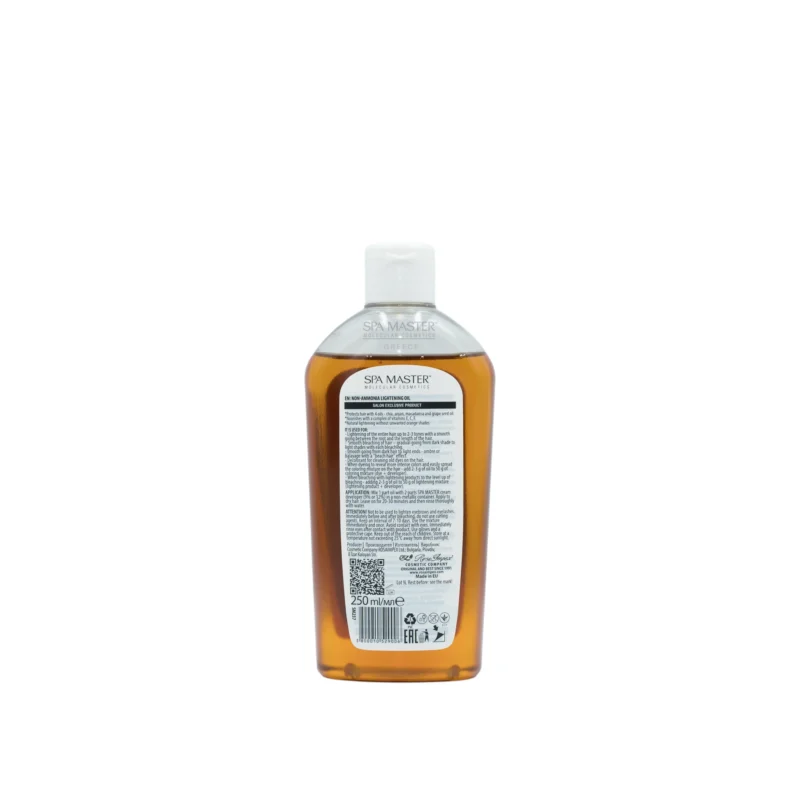 Spa Master Gems Silver Non-Ammonia Lightening Oil 250ml – Λάδι Αποχρωματισμού Χωρίς Αμμωνία για Ήπιο Ξάνοιγμα με Φροντίδα - Image 2