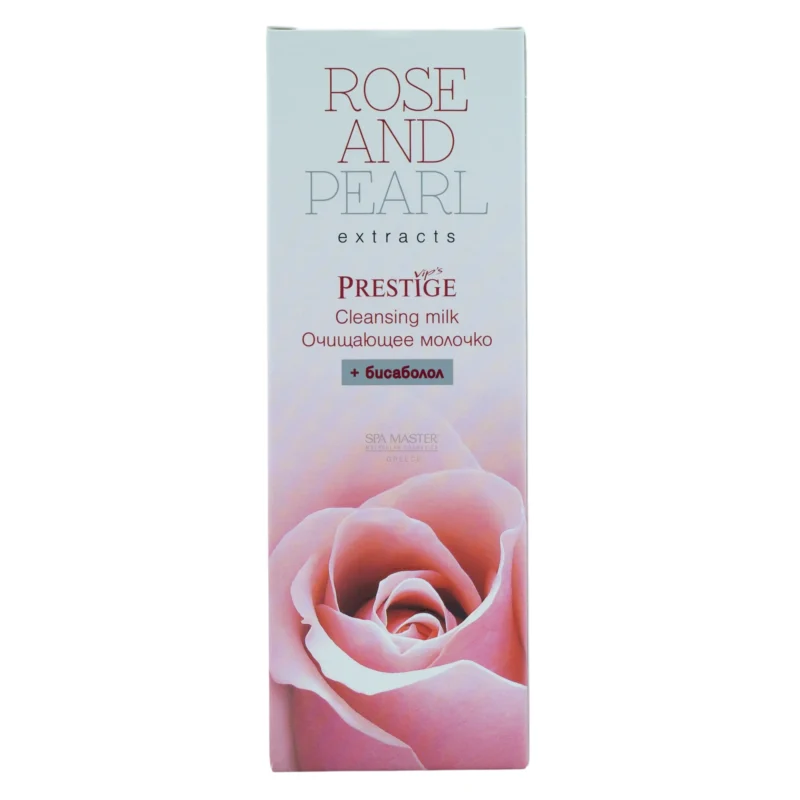 Vip's Prestige Rose & Pearl Cleansing Milk 200ml – Γαλάκτωμα Καθαρισμού Προσώπου με Εκχύλισμα Τριαντάφυλλου & Μαργαριταριού - Image 2