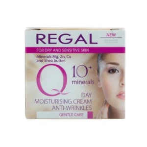 Regal Q10 Minerals Anti-Wrinkle Day Cream 50ml – Αντιρυτιδική Κρέμα Ημέρας με Q10 & Μεταλλικά Ιχνοστοιχεία για Ενυδάτωση & Αναζωογόνηση