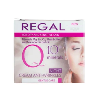 Regal Q10 Minerals Night Anti-Wrinkle Cream 50ml – Αντιρυτιδική Κρέμα Νυκτός με Συνένζυμο Q10 & Μέταλλα